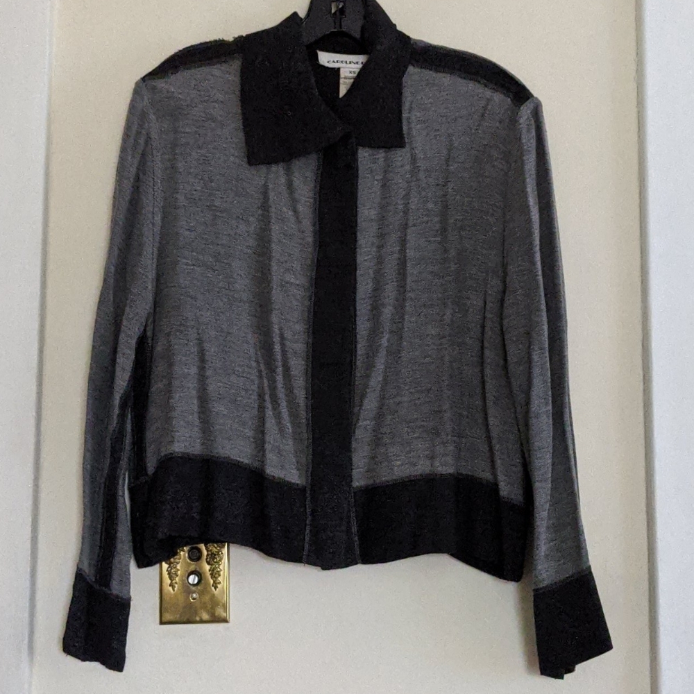 Vintage Caroline Rose Top and Jacket size XS - Picture 6 of 9